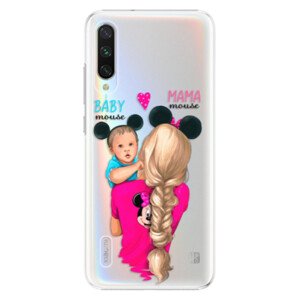 Plastové pouzdro iSaprio - Mama Mouse Blonde and Boy - Xiaomi Mi A3