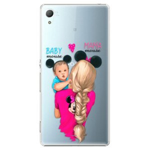 Plastové pouzdro iSaprio - Mama Mouse Blonde and Boy - Sony Xperia Z3+ / Z4