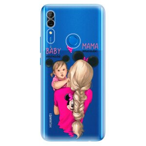 Odolné silikonové pouzdro iSaprio - Mama Mouse Blond and Girl - Huawei P Smart Z