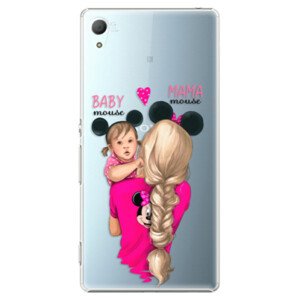 Plastové pouzdro iSaprio - Mama Mouse Blond and Girl - Sony Xperia Z3+ / Z4