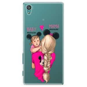 Plastové pouzdro iSaprio - Mama Mouse Blond and Girl - Sony Xperia Z5
