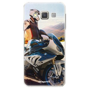 Plastové pouzdro iSaprio - Motorcycle 10 - Samsung Galaxy A7