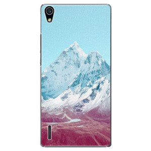 Plastové pouzdro iSaprio - Highest Mountains 01 - Huawei Ascend P7