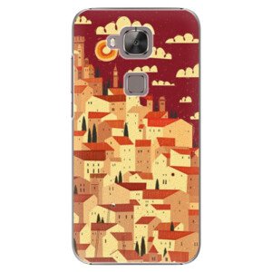 Plastové pouzdro iSaprio - Mountain City - Huawei Ascend G8