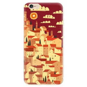 Odolné silikonové pouzdro iSaprio - Mountain City - iPhone 6/6S