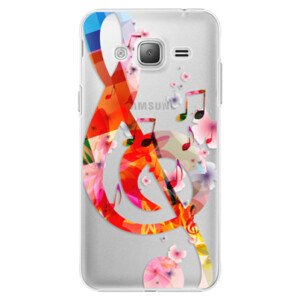 Plastové pouzdro iSaprio - Music 01 - Samsung Galaxy J3