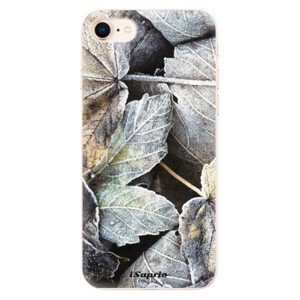 Odolné silikonové pouzdro iSaprio - Old Leaves 01 - iPhone 8