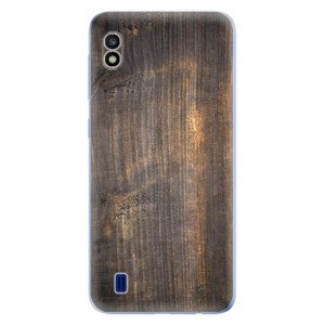 Odolné silikonové pouzdro iSaprio - Old Wood - Samsung Galaxy A10
