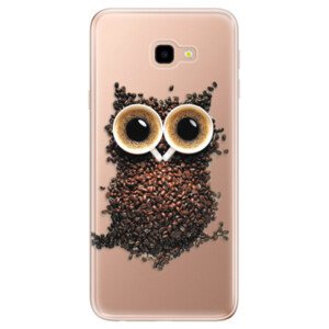 Odolné silikonové pouzdro iSaprio - Owl And Coffee - Samsung Galaxy J4+