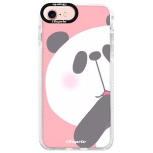 Silikonové pouzdro Bumper iSaprio - Panda 01 - iPhone 7