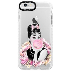 Silikonové pouzdro Bumper iSaprio - Pink Bubble - iPhone 6/6S