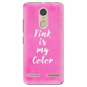 Plastové pouzdro iSaprio - Pink is my color - Lenovo K6
