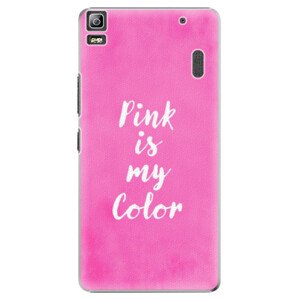 Plastové pouzdro iSaprio - Pink is my color - Lenovo A7000