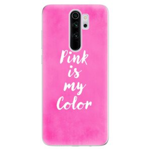 Odolné silikonové pouzdro iSaprio - Pink is my color - Xiaomi Redmi Note 8 Pro