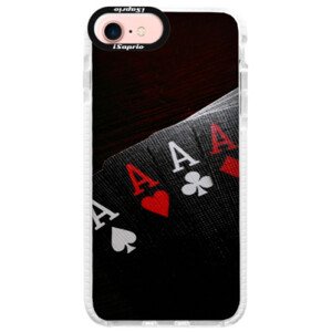 Silikonové pouzdro Bumper iSaprio - Poker - iPhone 7