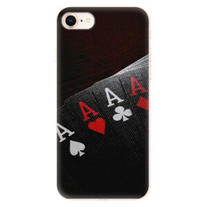Odolné silikonové pouzdro iSaprio - Poker - iPhone 8