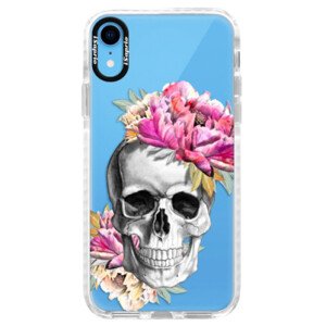 Silikonové pouzdro Bumper iSaprio - Pretty Skull - iPhone XR