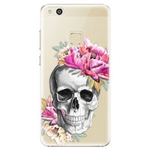 Plastové pouzdro iSaprio - Pretty Skull - Huawei P10 Lite
