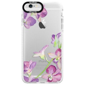 Silikonové pouzdro Bumper iSaprio - Purple Orchid - iPhone 6/6S
