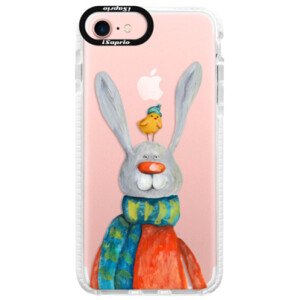 Silikonové pouzdro Bumper iSaprio - Rabbit And Bird - iPhone 7