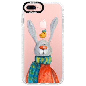 Silikonové pouzdro Bumper iSaprio - Rabbit And Bird - iPhone 7 Plus