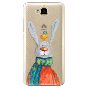 Plastové pouzdro iSaprio - Rabbit And Bird - Huawei Y6 Pro