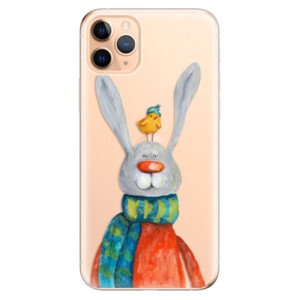 Odolné silikonové pouzdro iSaprio - Rabbit And Bird - iPhone 11 Pro Max