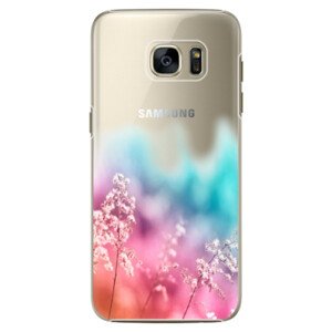 Plastové pouzdro iSaprio - Rainbow Grass - Samsung Galaxy S7 Edge