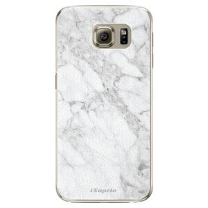 Plastové pouzdro iSaprio - SilverMarble 14 - Samsung Galaxy S6