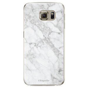 Plastové pouzdro iSaprio - SilverMarble 14 - Samsung Galaxy S6 Edge Plus