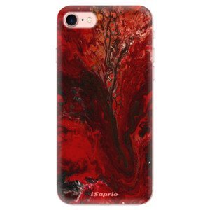 Odolné silikonové pouzdro iSaprio - RedMarble 17 - iPhone 7