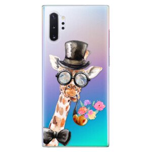 Plastové pouzdro iSaprio - Sir Giraffe - Samsung Galaxy Note 10+