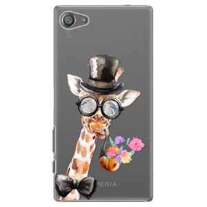 Plastové pouzdro iSaprio - Sir Giraffe - Sony Xperia Z5 Compact