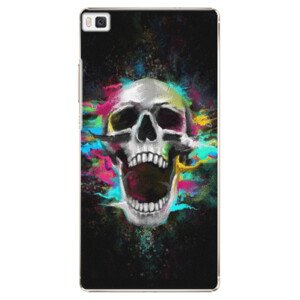 Plastové pouzdro iSaprio - Skull in Colors - Huawei Ascend P8