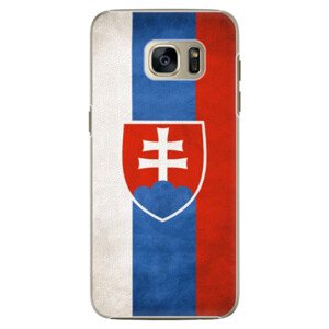 Plastové pouzdro iSaprio - Slovakia Flag - Samsung Galaxy S7 Edge
