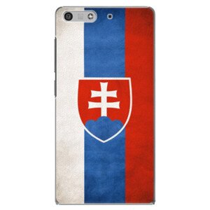 Plastové pouzdro iSaprio - Slovakia Flag - Huawei Ascend P7 Mini