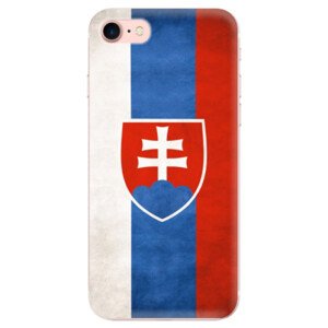 Odolné silikonové pouzdro iSaprio - Slovakia Flag - iPhone 7
