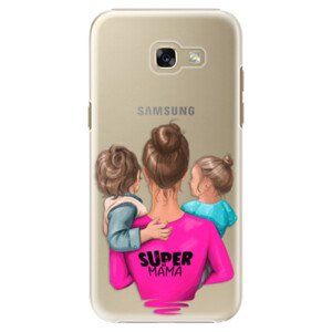 Plastové pouzdro iSaprio - Super Mama - Boy and Girl - Samsung Galaxy A5 2017