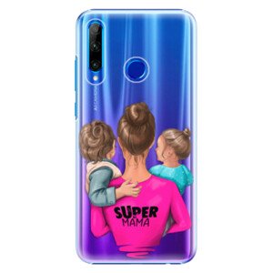 Plastové pouzdro iSaprio - Super Mama - Boy and Girl - Huawei Honor 20 Lite