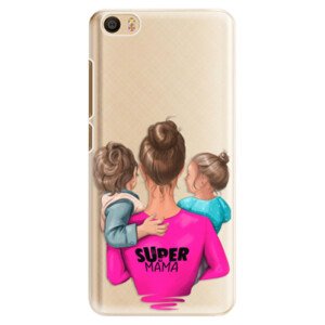 Plastové pouzdro iSaprio - Super Mama - Boy and Girl - Xiaomi Mi5