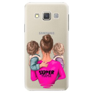 Plastové pouzdro iSaprio - Super Mama - Two Boys - Samsung Galaxy A5