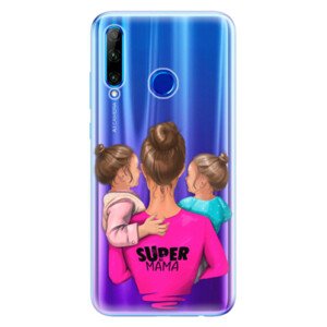 Odolné silikonové pouzdro iSaprio - Super Mama - Two Girls - Huawei Honor 20 Lite