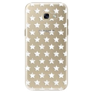 Plastové pouzdro iSaprio - Stars Pattern - white - Samsung Galaxy A5 2017