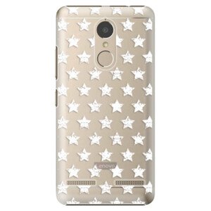Plastové pouzdro iSaprio - Stars Pattern - white - Lenovo K6
