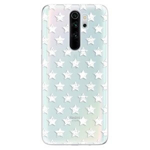 Odolné silikonové pouzdro iSaprio - Stars Pattern - white - Xiaomi Redmi Note 8 Pro