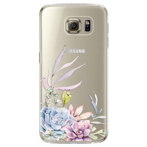 Plastové pouzdro iSaprio - Succulent 01 - Samsung Galaxy S6 Edge Plus