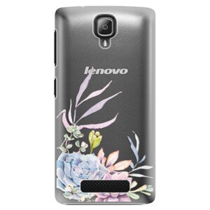 Plastové pouzdro iSaprio - Succulent 01 - Lenovo A1000