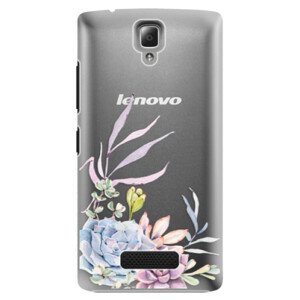 Plastové pouzdro iSaprio - Succulent 01 - Lenovo A2010