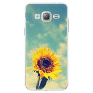 Plastové pouzdro iSaprio - Sunflower 01 - Samsung Galaxy J3