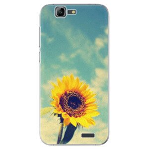 Plastové pouzdro iSaprio - Sunflower 01 - Huawei Ascend G7
